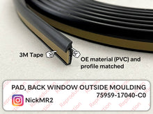 Load image into Gallery viewer, 1991-1999 MR2 SW20 C- Roof Trim Reproduction Molding Strip