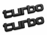 "turbo" Trunk Emblem