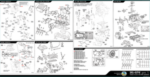 Full 3S-GTE Gen 5 quick reference chart with exploded engine diagrams and torque values (blurred in preview)
